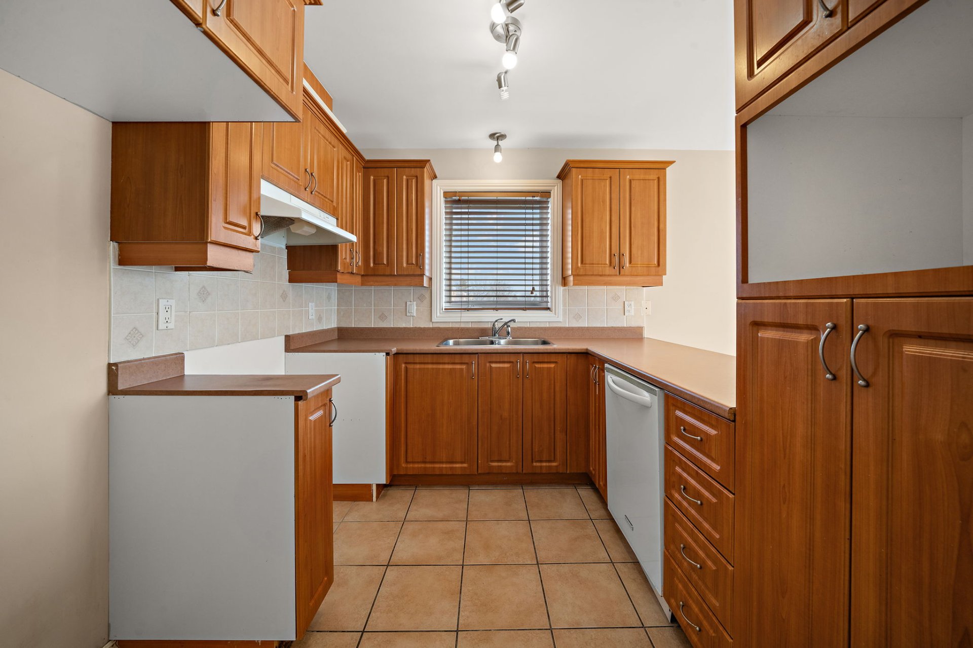 Balcony view from Montreal condo at 4030 Boulevard des Sources