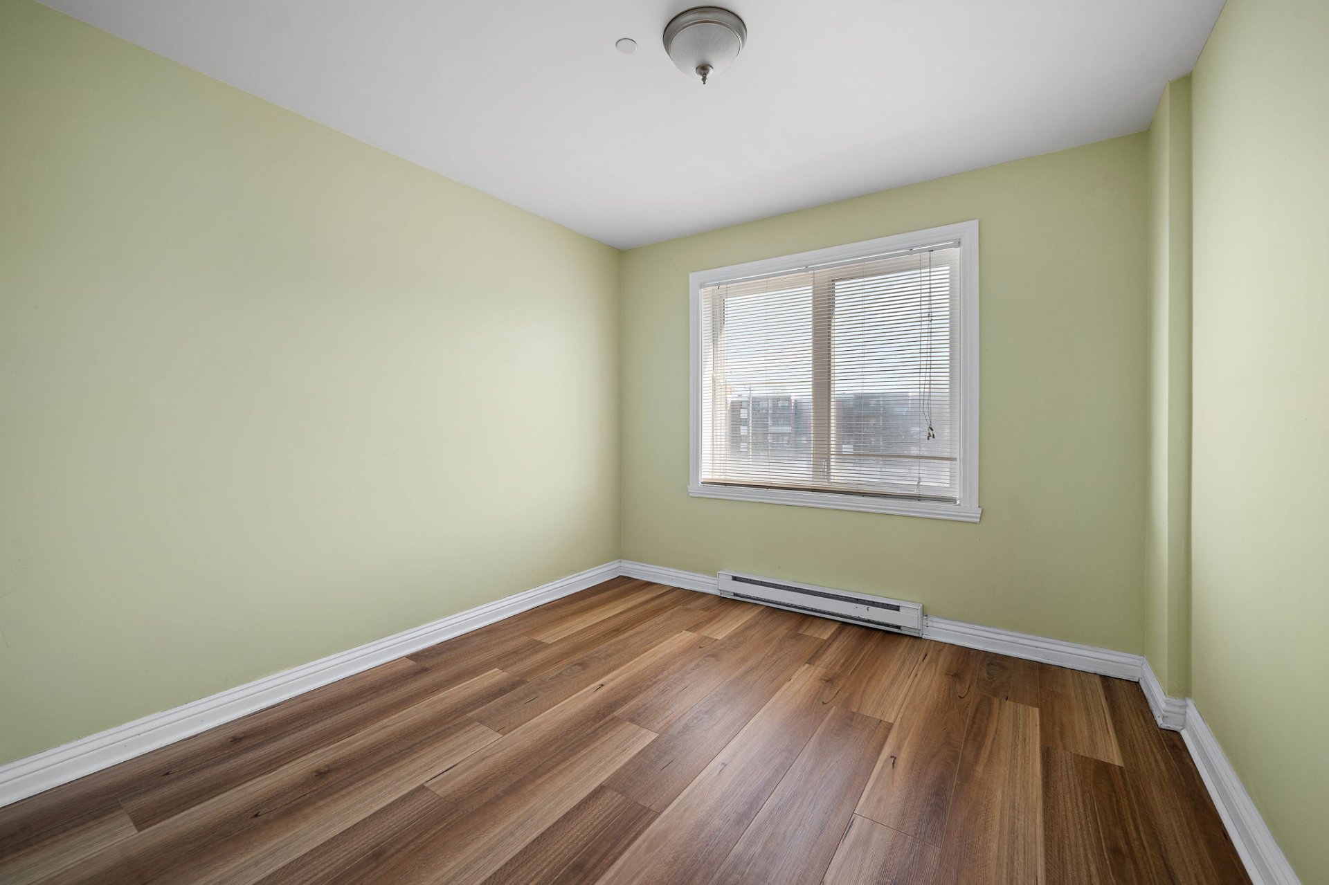 Lobby entrance of Montreal condo at 4030 Boulevard des Sources